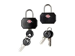 Lewis N. Clark TSA Lock + Padlock 2-Pack