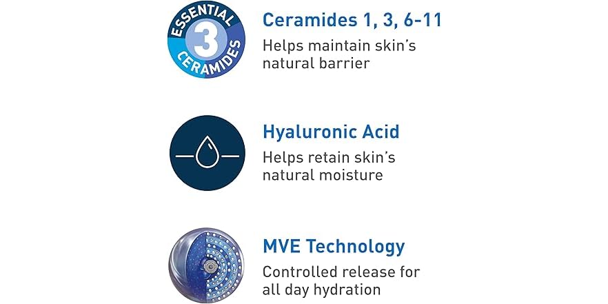 CeraVe PM Facial Lotion – 2 Pack Night Moisturizer, 3oz Each - Image 2