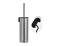 HAMITOR Stainless Toilet Brush & Holder
