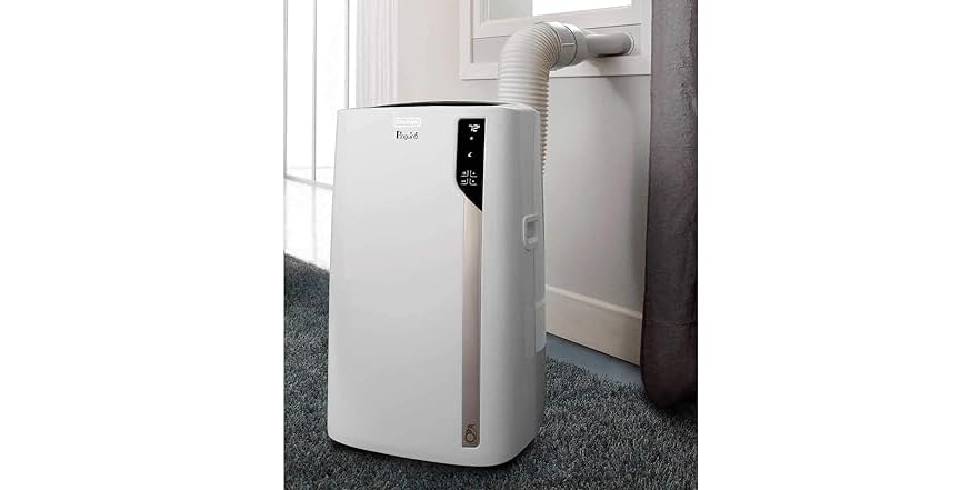 DELONGHI 12,500 BTU Portable Air Conditioner, S&D