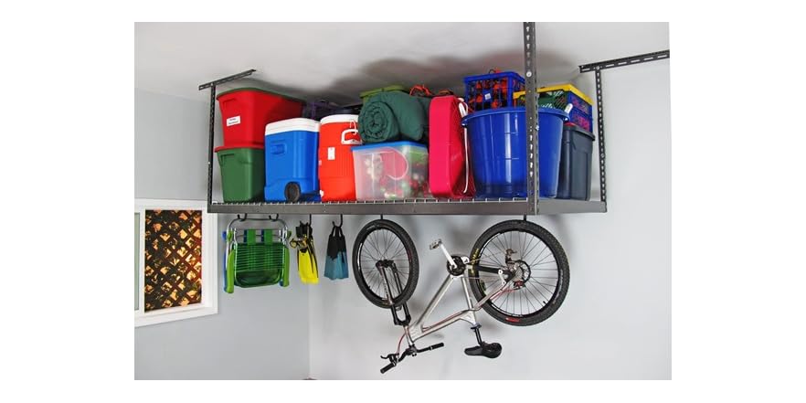 MonsterRax 4x8 Overhead Storage Rack