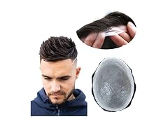 HAIR NATURE Mens Human Hair Toupee