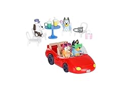 BLUEY Escape Convertible Vehicle Figures 4pk