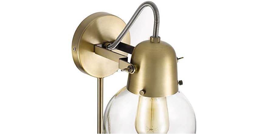 Mid-Century Modern Plug-In Wall Sconce