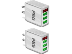 2-Pack Wall Charger 3-Port