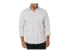 AE Mens LS RegularFit Stretch Poplin Shirt