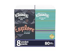 Kleenex Pocket Pack Facial Tissue