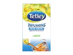 1PK Tetley Infusions Real Brew Lemon Classic Tea