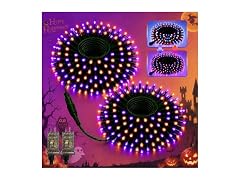 Forlivese 2 Pack 100 LED Halloween Lights