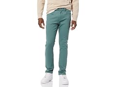 Amazon Essentials Men's Green Skinny-Fit Jean