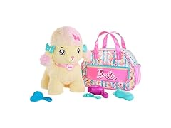 Mattel Barbie Plush Toy Playset, Hairdresser Poodle