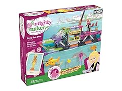 K'NEX Mighty Makers Deep Sea Dive Building Set, 317p