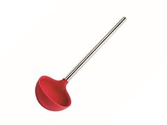 Silicone & SS Ladle - Red