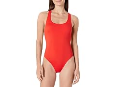 Amazon Essentials Women Criss-cross Back Swimsuit