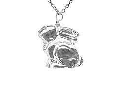 Crystal Bunny Pendant