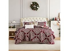 Southshore Christmas Carol 5pc Quilt Set
