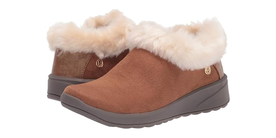 bzees golden wedge bootie