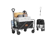 VEVOR Collapsible Folding Wagon with Wheels