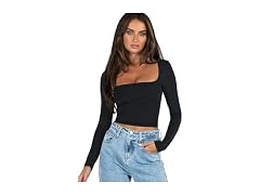 Princess Polly Women's (8) Back in Time Long Sleev