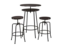 Holly & Martin Kalomar 3pc Adjustable Pub Table & Stools