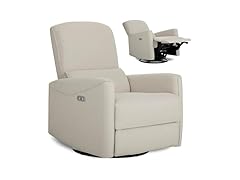 Evolur Belmont Nursery Glider Chair with Massager
