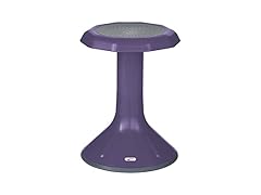ECR4Kids ACE Wobble Stool, 18", Eggplant