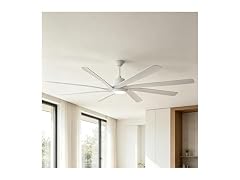 Parrot Uncle 100 Inch Ceiling Fan White