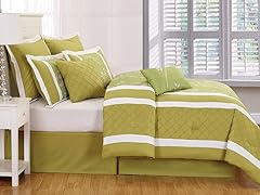 Riverbank M/F 8pc Comforter Set – Green