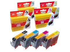 Compatible Canon CLI-8  Ink Cartridge combo