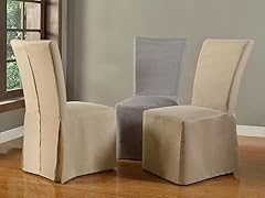 Faye  Slipcover Parsons Chair Set of 2