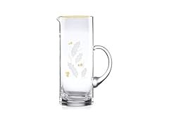 Lenox  Holiday Gold Pitcher, Christmas Theme