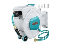 Retractable Garden Hose Reel 1/2"X100ft