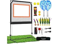Paddle Game Set w/ Net Backyard Fun