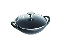 STAUB Staub Baby Wok 1/2 Quart Black 16 cm. .6