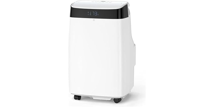 AutoSteelix 10,000 BTUs Portable Air Conditioner with Remote