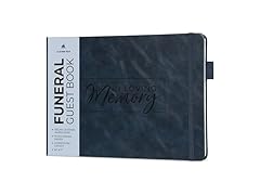 Funeral Guest Book for Memorial Service