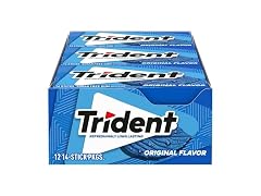 Trident Original Gum 12 Packs 168 Pieces