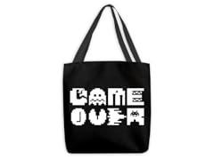 Vintage Game Over Medium Tote Bag