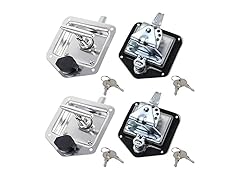 4 Pcs Stainless Car Trailer Door Latch