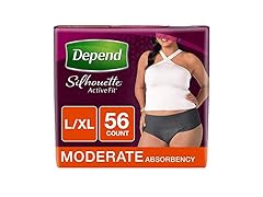 Depend Silhouette Womens Briefs L-XL