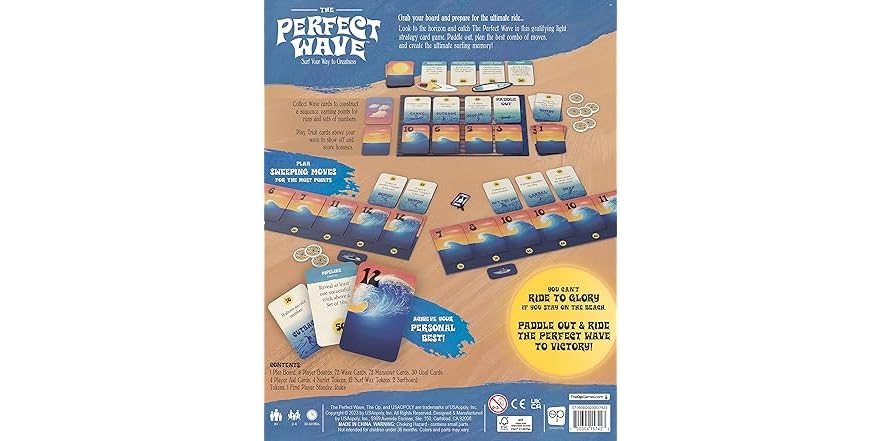 The Perfect Wave Surfing Card Game