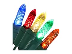 Sunnydaze Decor Faceted LED String Lights Multi