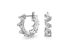 Swarovski Matrix Hoop Earrings