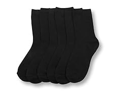 6-Pack Kids Black Socks (0M - 8 Years)