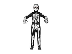 Sicypoty Kids Skeleton Costume Glow in (8-10 Yr)