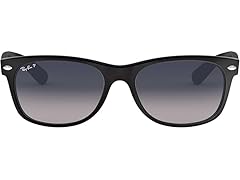 Ray-Ban RB2132 New Wayfarer Polarized Square Sunglasses (Open Box)