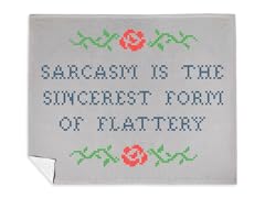 "Sarcasm Sampler" Blanket