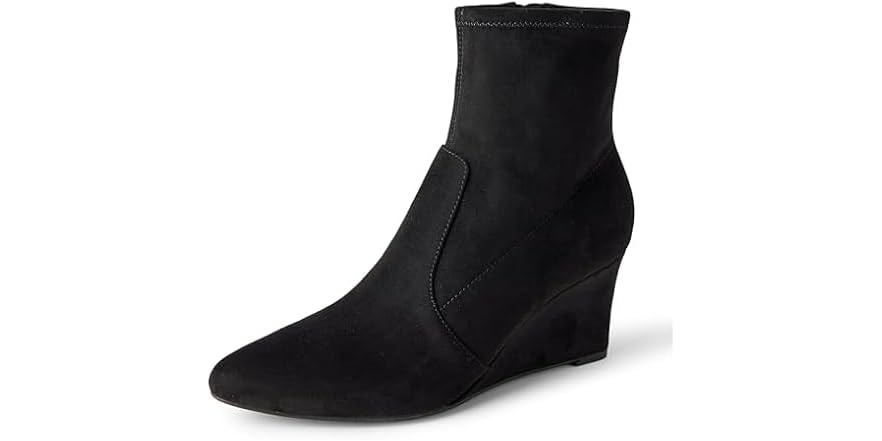 Amazon Essentials Women's Wedge Zip Ankle Boots