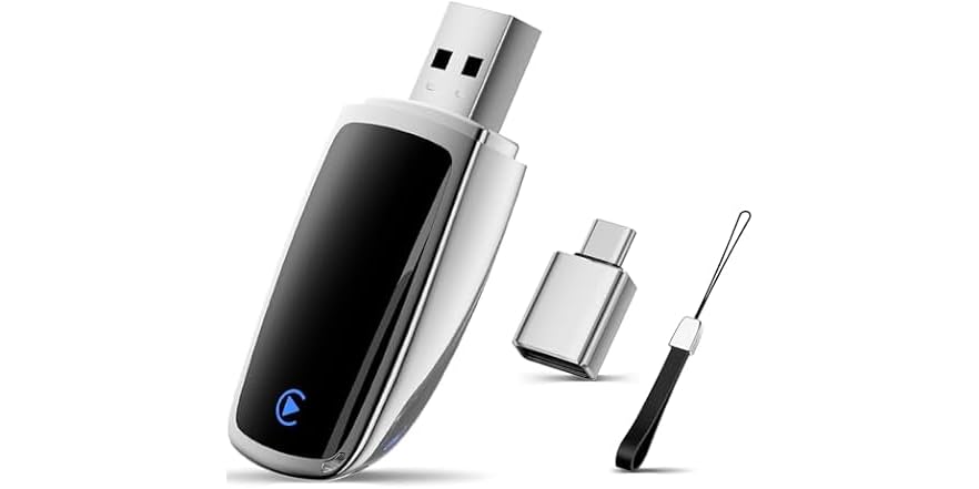vnilrgle Wireless CarPlay Adapter (2026 Upgrade, Dual-Chip)