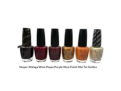 OPI Pack of 6-PK  Combo WITH A NICE FINNISH + More!